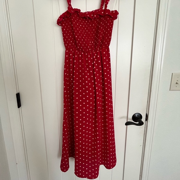 NWOT ModCloth XS peach love California dress - Picture 1 of 5